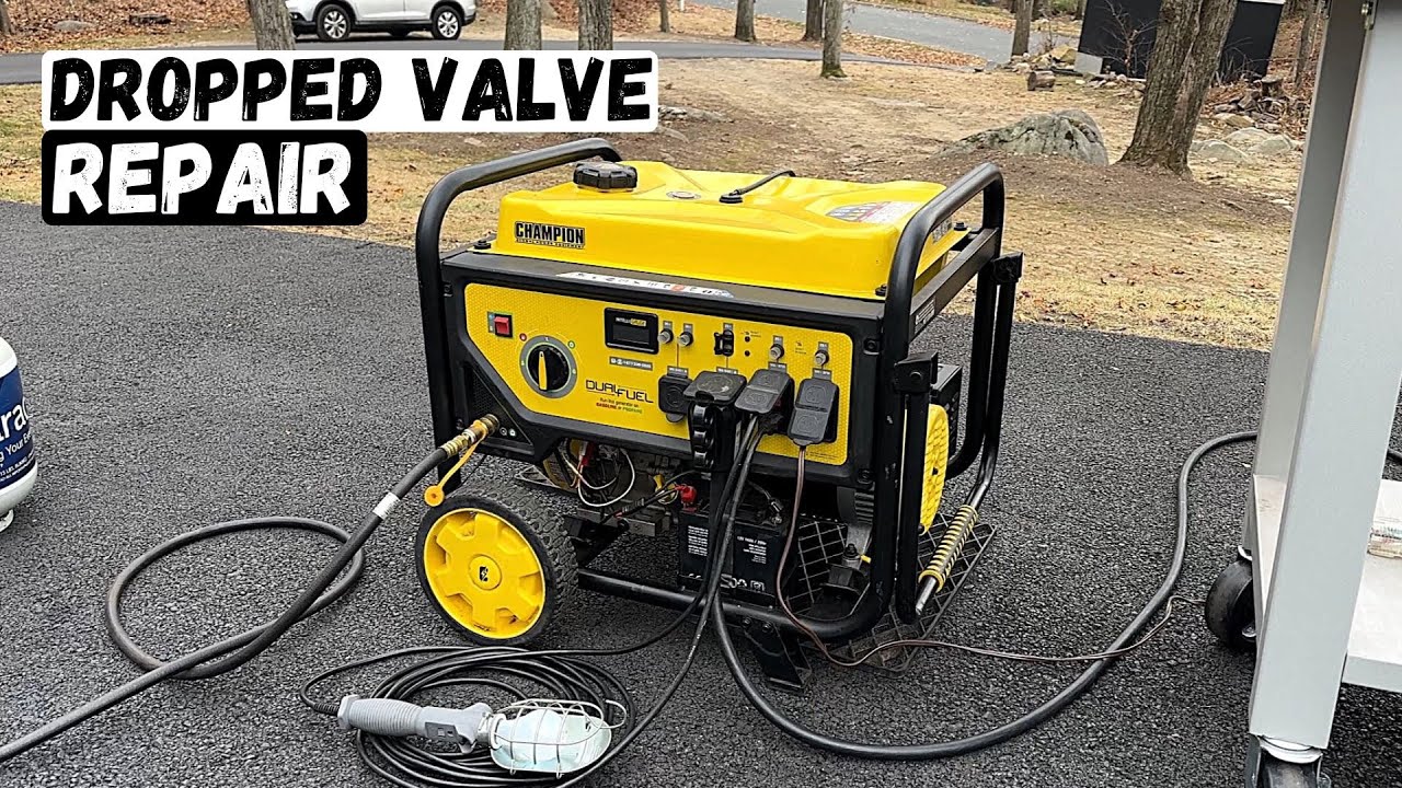 Champion 458cc Engine Rebuild - Duel Fuel Generator