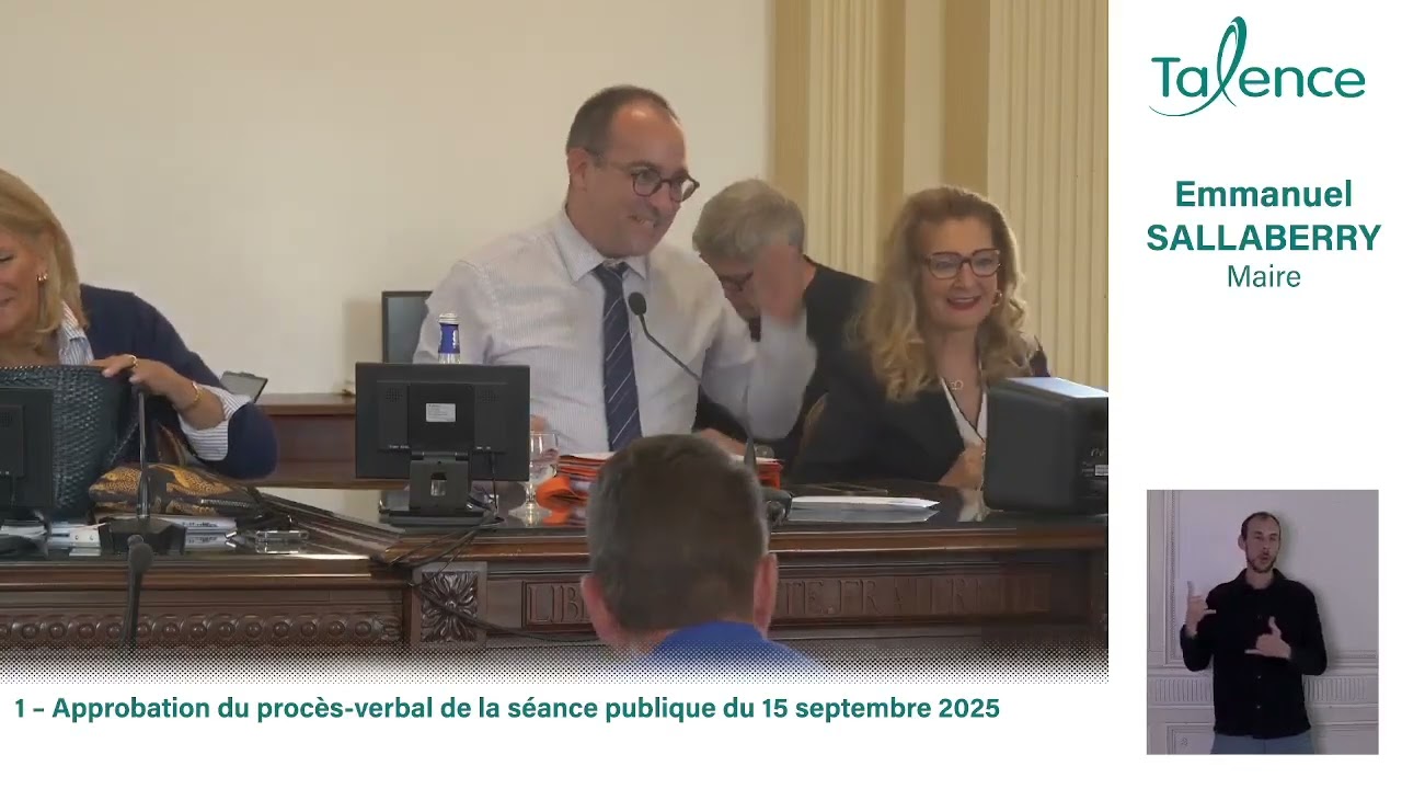 Conseil municipal du 13 octobre 2025