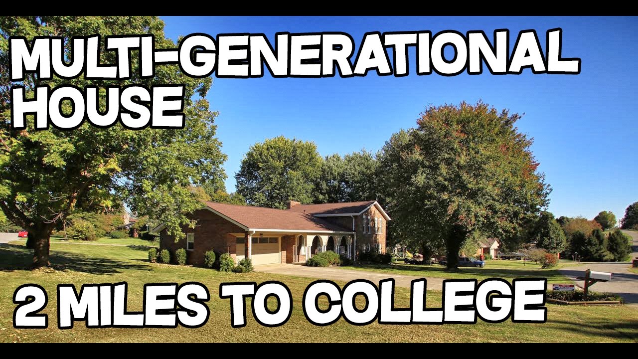Multi-generational house for sale 2 mi to Centre College, 4br 3 ba 2 car gar, FP, community pool
