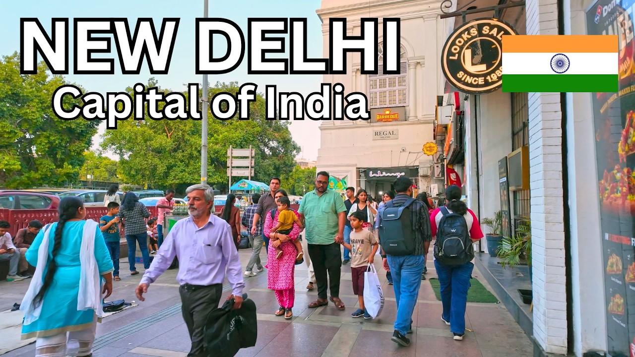 NEW DELHI 🇮🇳 | Inside India&rsquo;s Capital City (4K Walking Tour 2026)