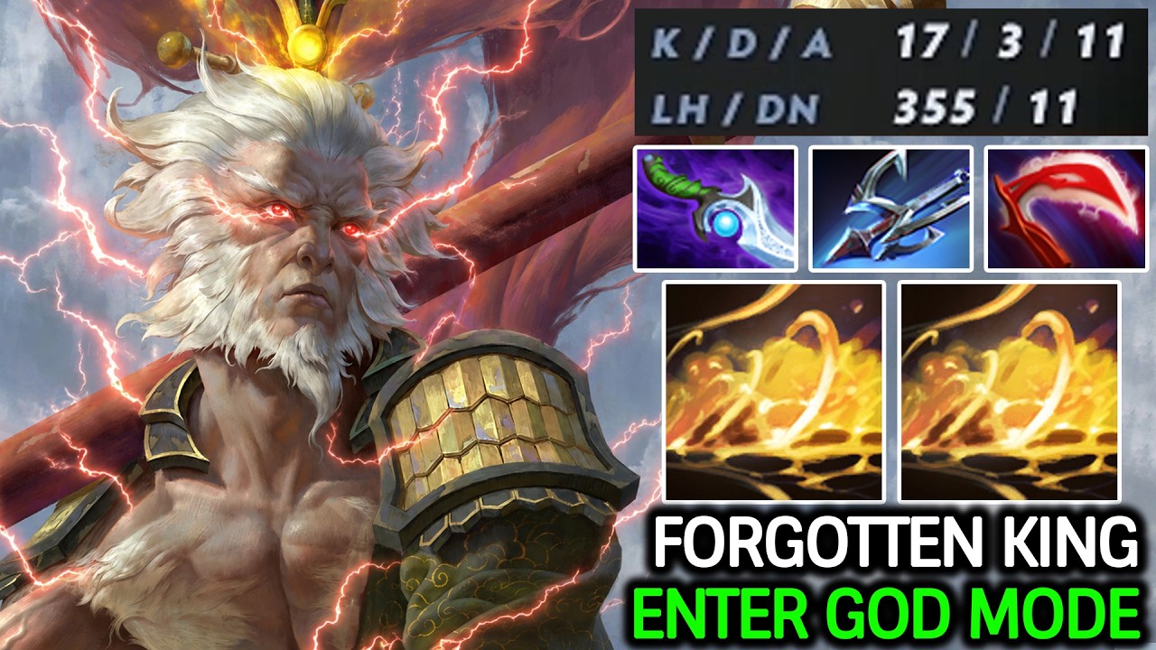 Forgotten King Carry &ndash; Monkey King Enter God Mode Dota 2