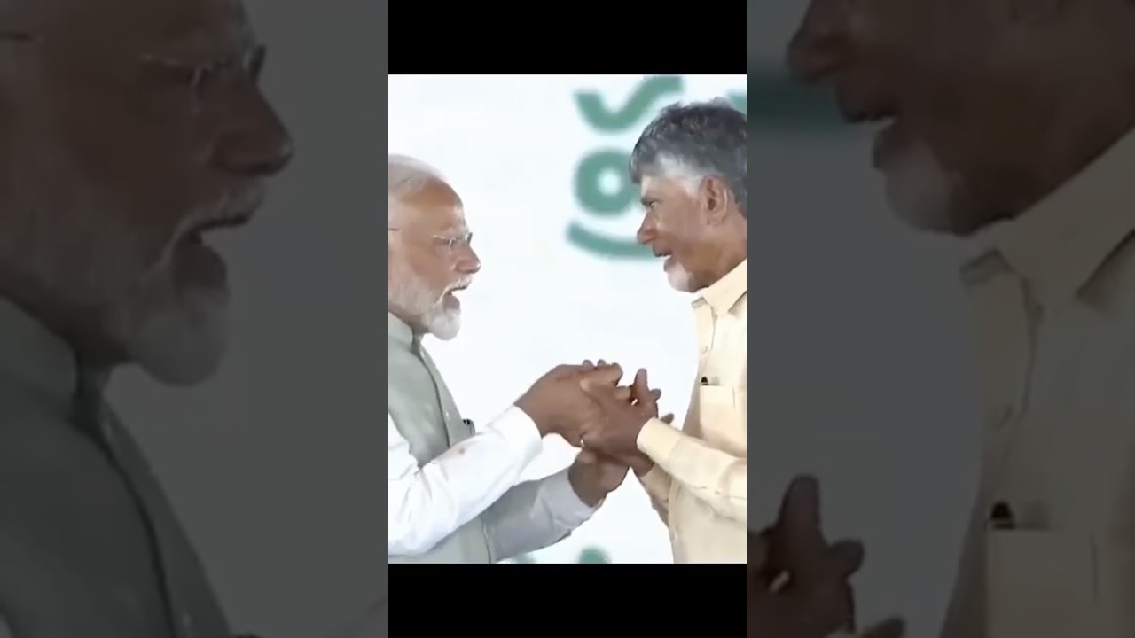 Shri nara chandra babu naidu modi and pawan kalyan on stage#cbn #pawankalyan #modi #ttd #tdp#bjp