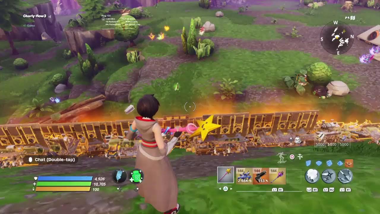 Regalando armas y trampas y materials no bucle en directo / salvar el mundo