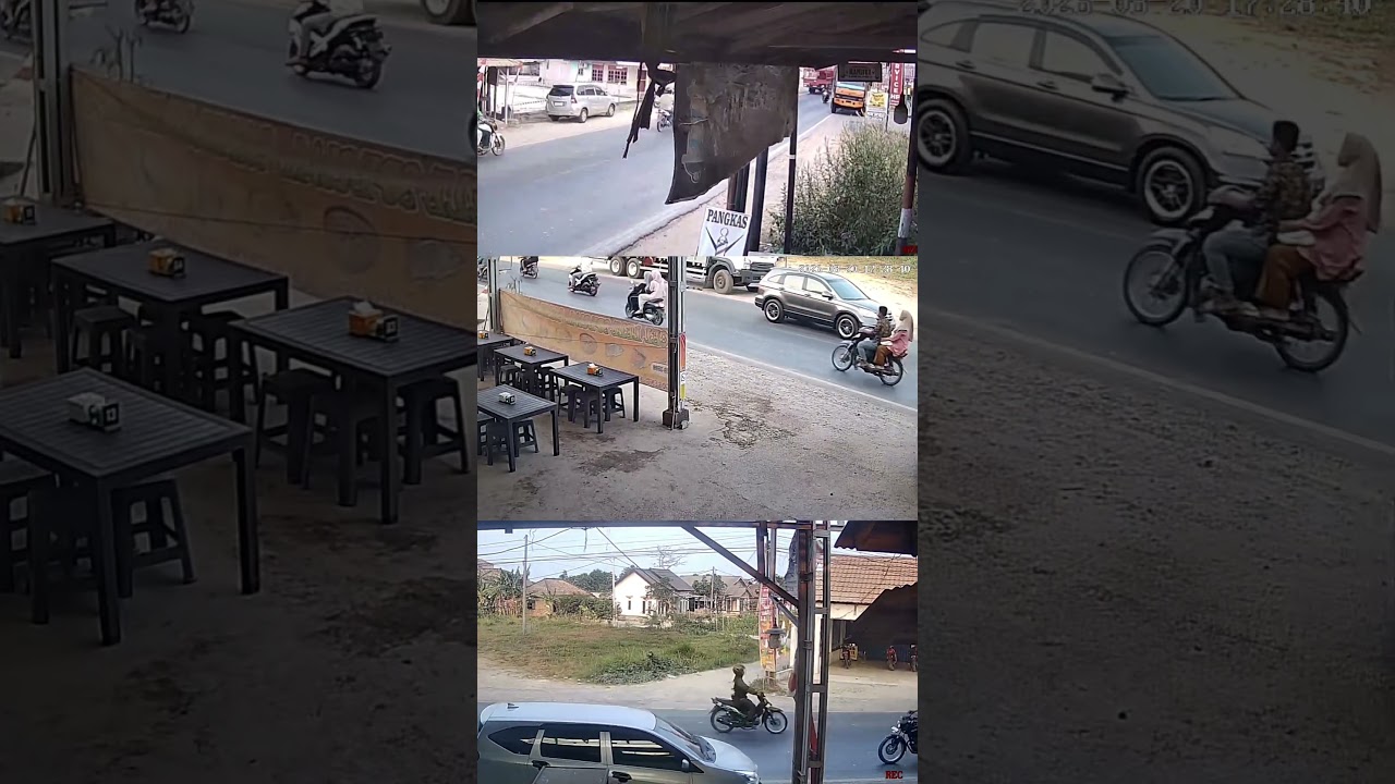 Be careful when making a U-turn on the highway #car #ontheroad #traffic