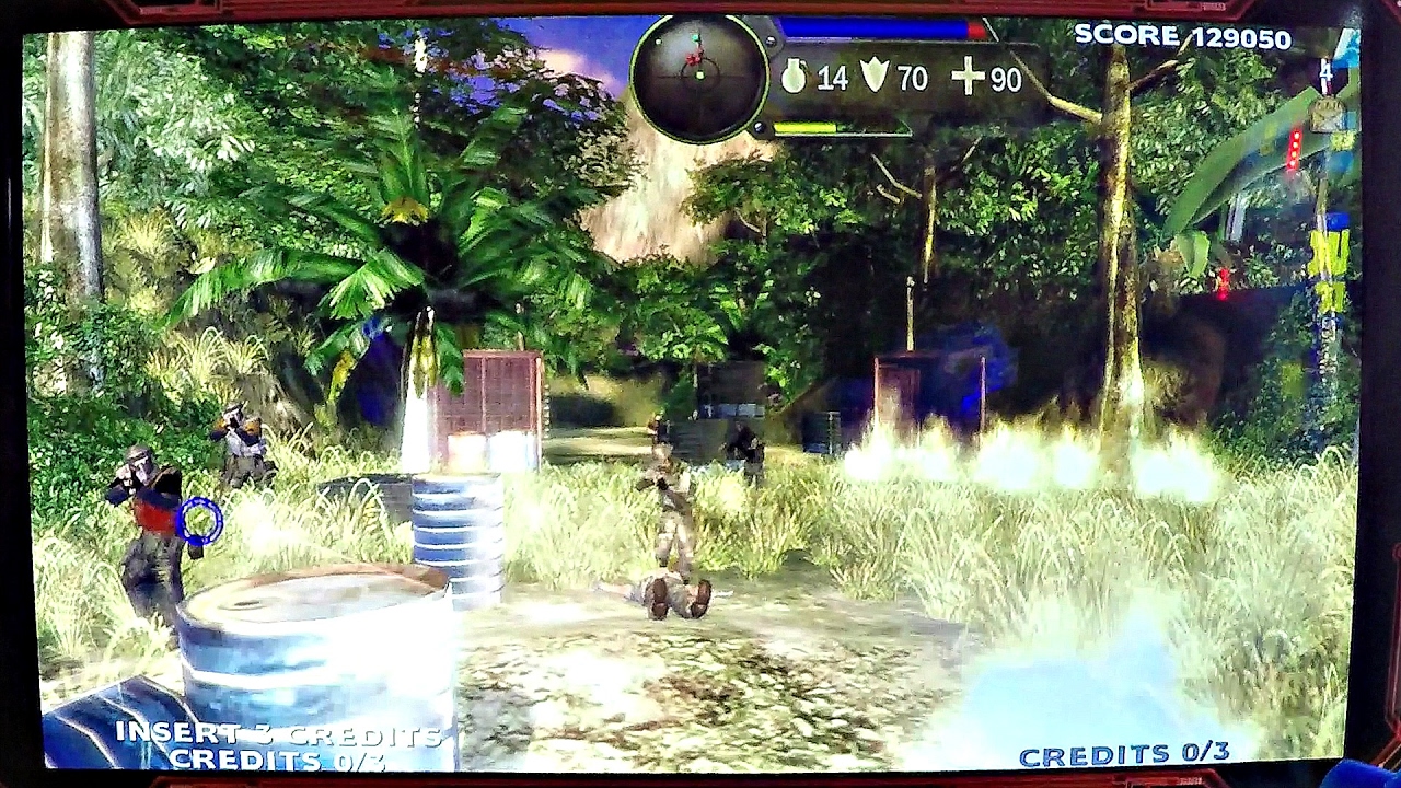 Arcade Paradise Lost Shooting Gameplay! アメリカのゲームセンター