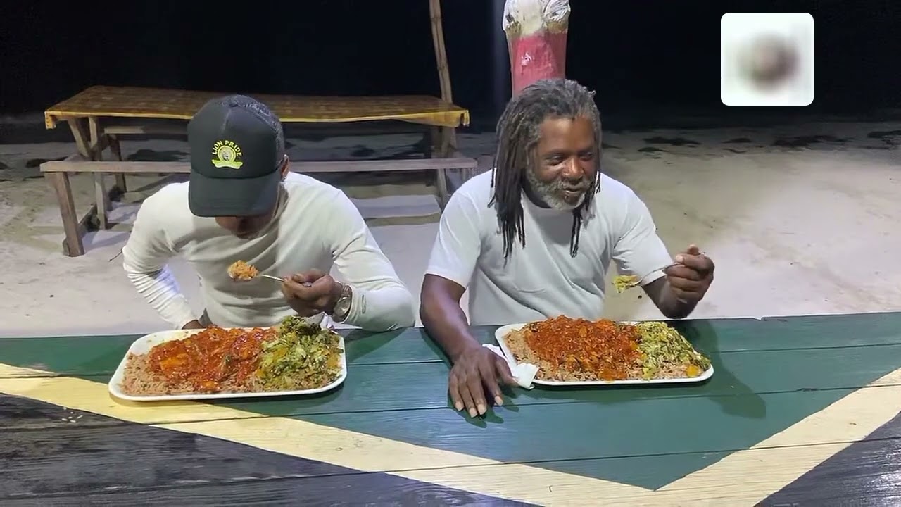 Dumpling man vs breadfruit man - 3 pounds rice per person with tin mackerel