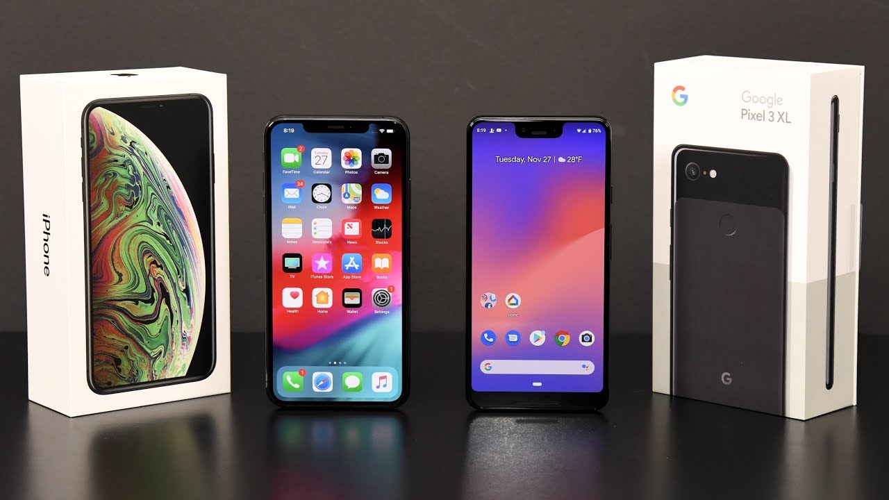 iPhone XS Max vs Pixel 3 XL: Comparison Review