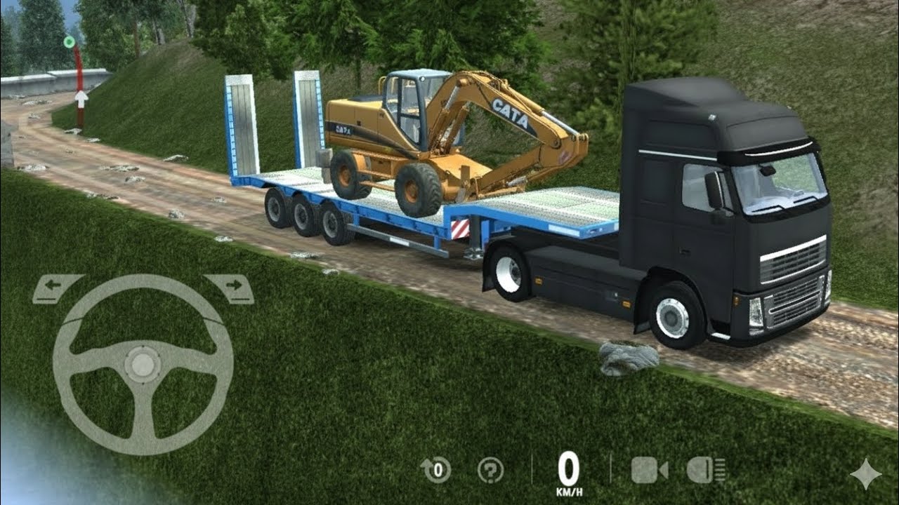 Track transport game for Android Transport track game City transport track game 3d 