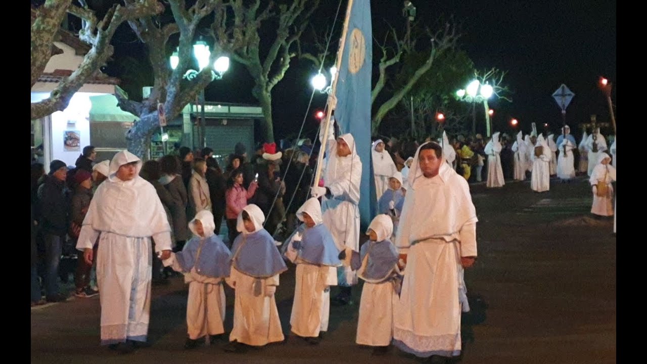 Meta - Processione Bianca dell'Arciconfraternita della SS. Immacolata