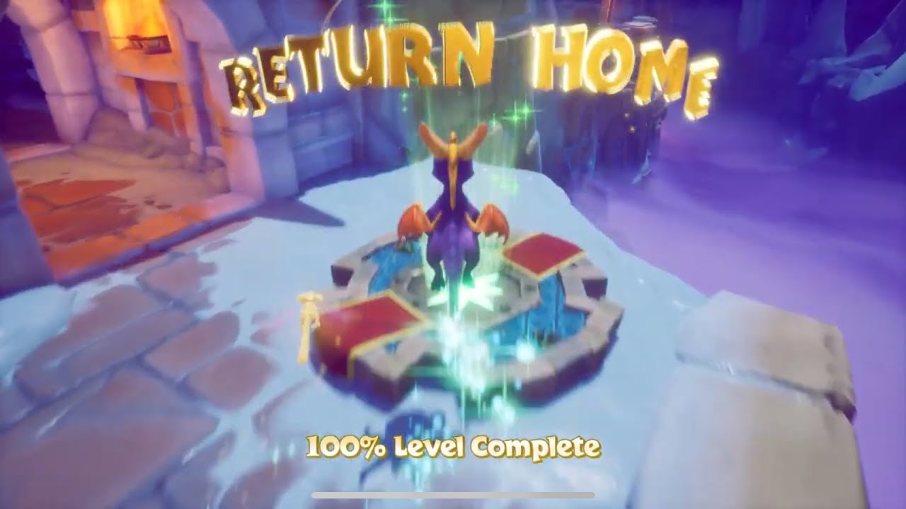 Spyro Reignited Trilogy1-Ice Cavern 100%