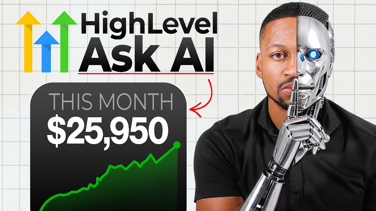 Срочная новость: запущен новый ИИ-сервис GoHighLevel ASK AI: вот как я на нем зарабатываю.