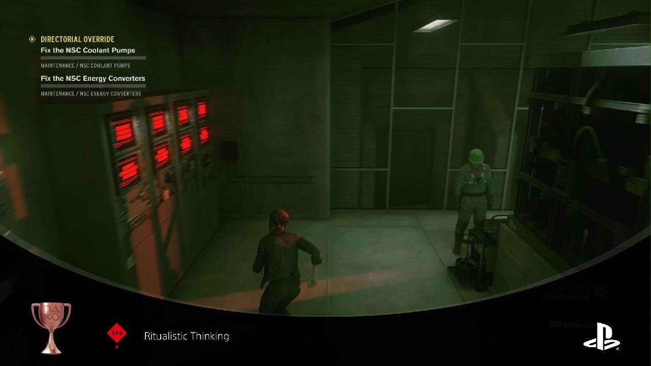 Control Ultimate Edition (PS5): Ritualistic Thinking Trophy