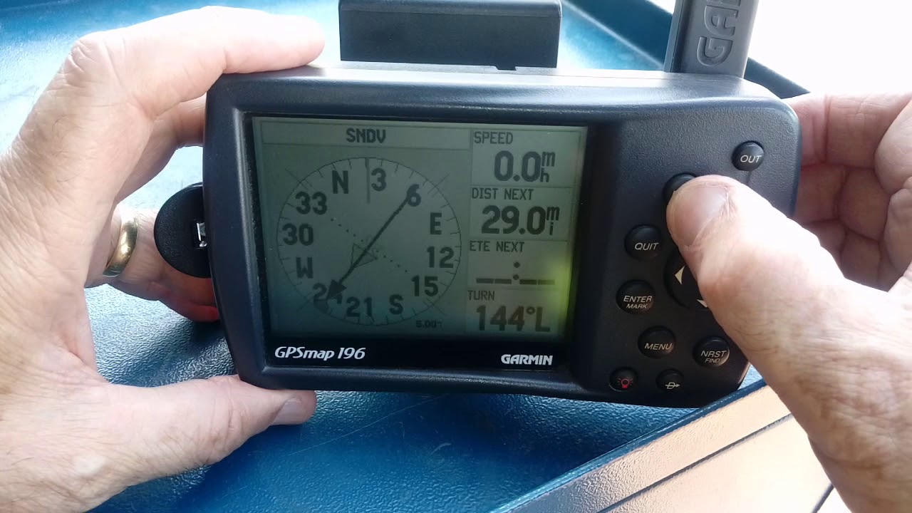 GARMIN GPSMAP-196 sn: 65411917 Vendo Felismar 37 99122-3720 Whatsapp