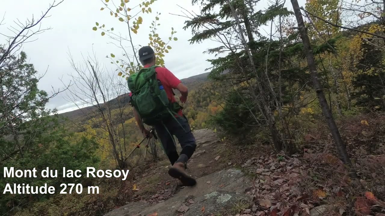 Boucle du mont du Lac Rosoy (Sentier Mekinac)