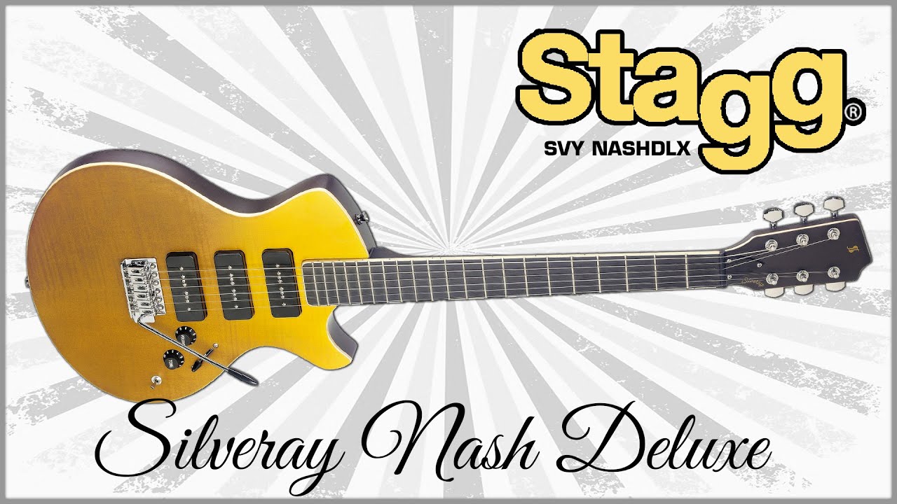 Шестиструнная электрогитара Stagg Nash Deluxe (SVY NASHDLX FSB )