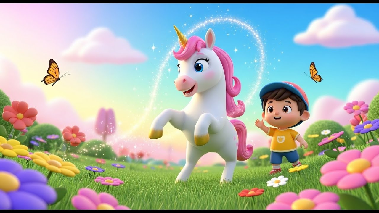 A Unicorn in My Garden | Fun Nursery Rhyme for Kids | Sing, Dance & Play Along