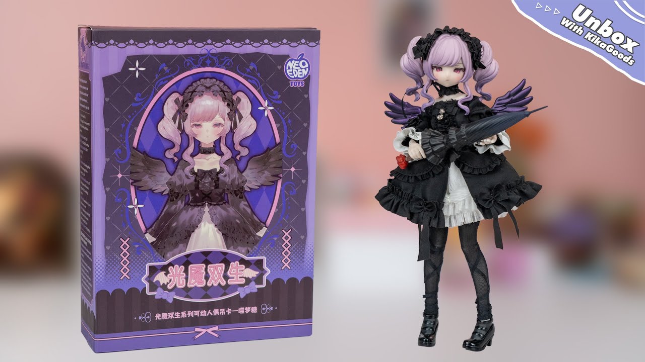 Распаковка лимитированной фигурки Angel & Demon Series Dream-Devourer MJD #kikagoods #unboxing #asmr