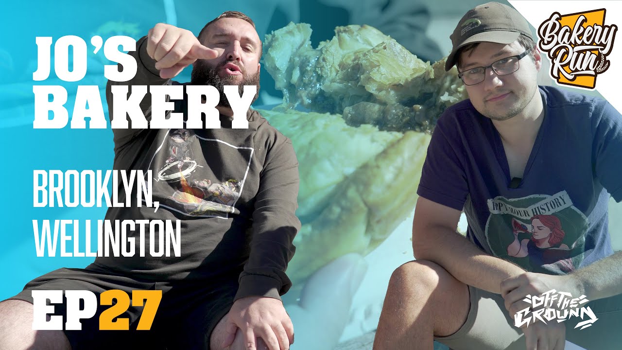 BAKERY RUN: Episode 27 - Jo's Bakery, Brooklyn, Wellington (Guest: Tom Rillstone) | AN OTG ORIGINAL
