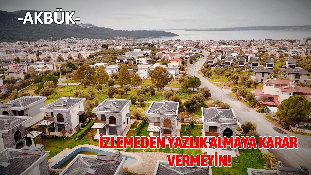 Didim Akbük’te Satılık Tam Müstakil 3+1 Villa | Butik Site İçinde | Bahçeli Yaşam