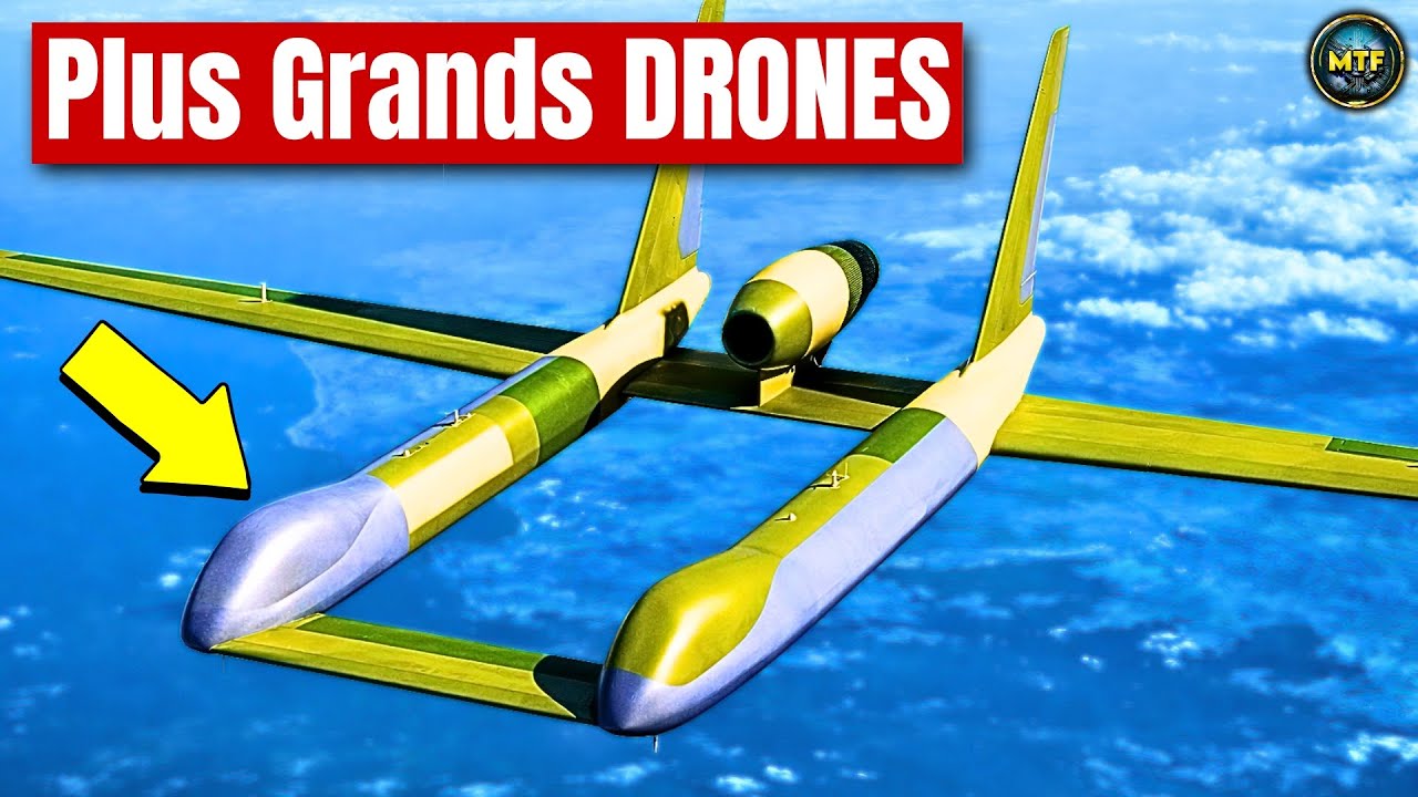 Top 10 des plus grands drones militaires en 2026 !
