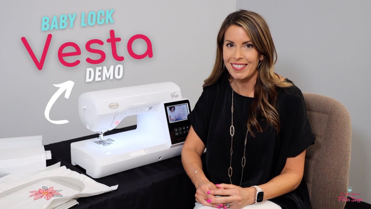 Baby Lock Vesta Sewing and Embroidery Machine