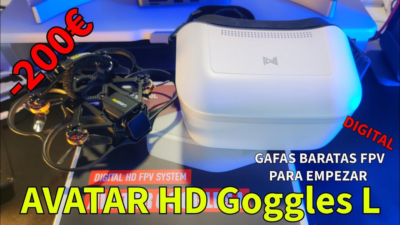 MEJORES Gafas Fpv BARATAS para Empezar | Avatar HD Goggles L Drones FPV 180€