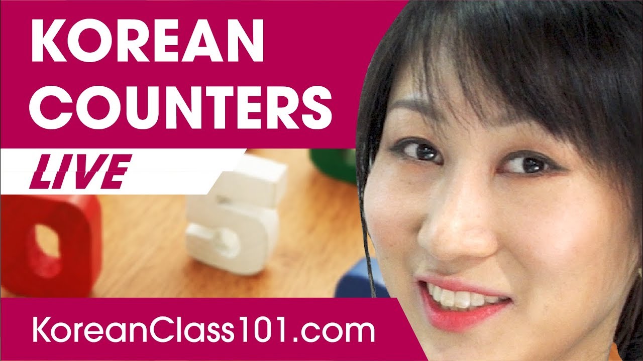 Learn ALL Korean Counters in 30 Minutes!