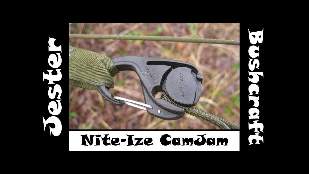 Bushcraft - Nite-Ize CamJam Cord Tightener Review & Field Test