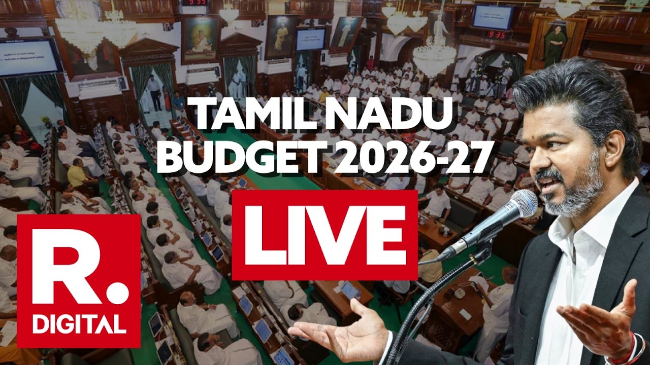 Tamil Nadu Budget 2026-27 LIVE | TVK Vijay&rsquo;s Govt. First Full Budget |Udhayanidhi Stalin |TVK VS DMK