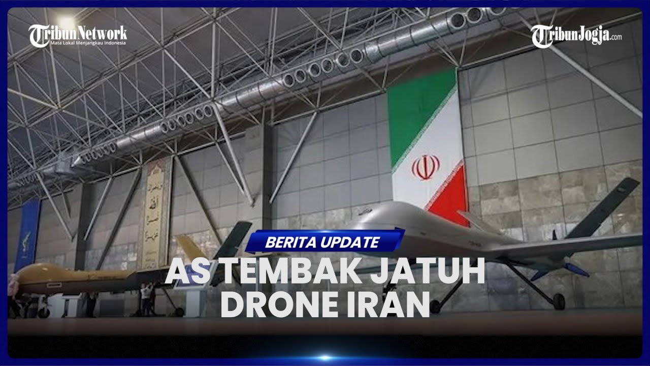 MILITER AS TEMBAK JATUH DRONE IRAN YANG INTAI KAPAL INDUK USS ABRAHAM LINCOLN