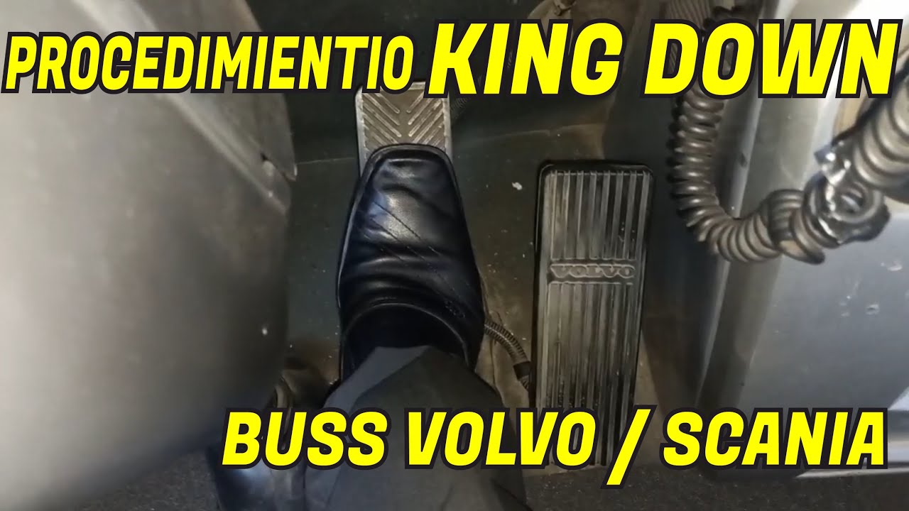 PROCEDIMIENTO KING DOWN EN BUS SCANIA / VOLVO