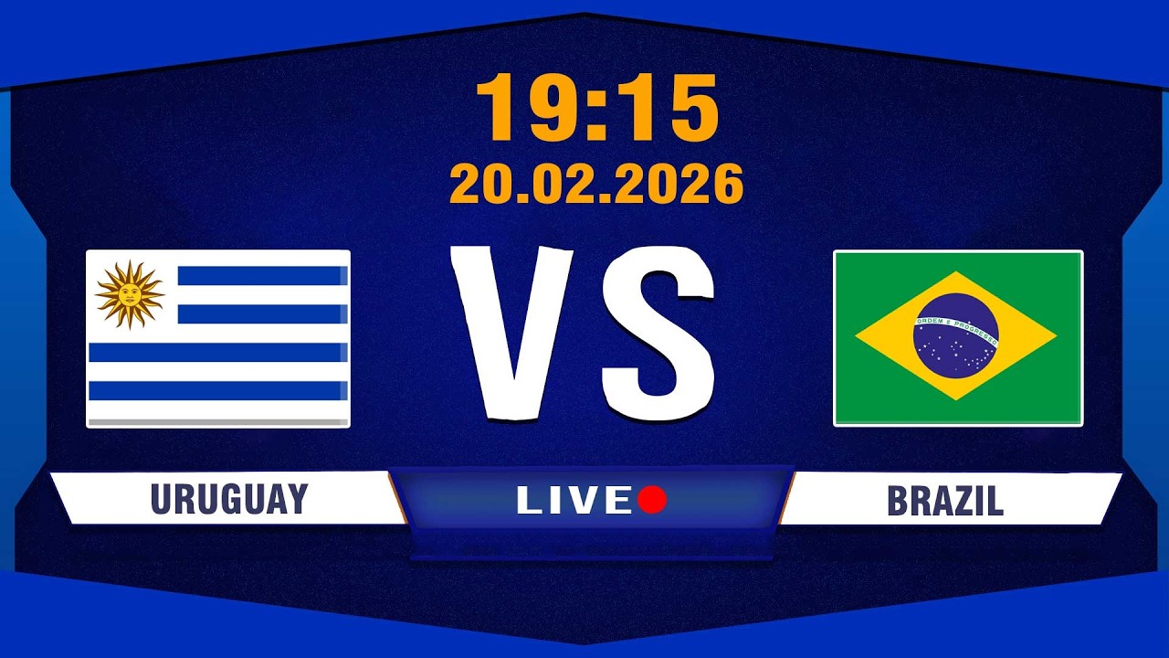 🔴 Uruguay vs Brazil | Giằng co nghẹt thở, phút chót định đoạt