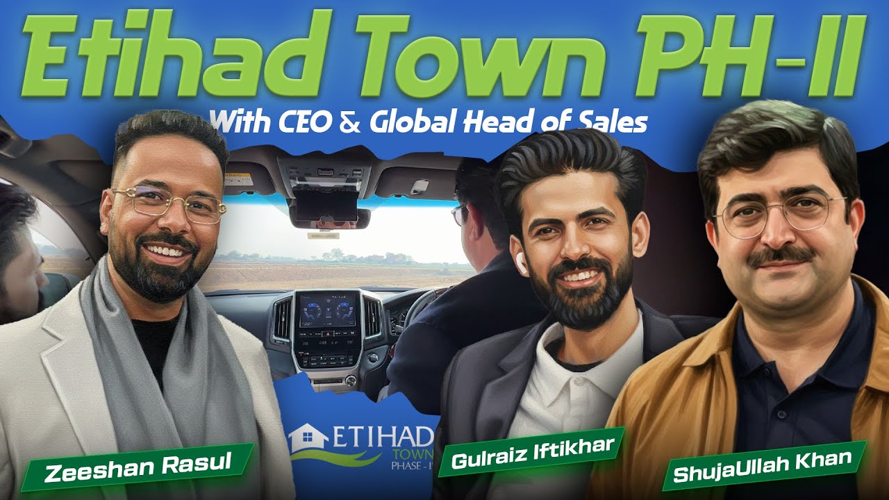 Осмотр второй очереди проекта Etihad Town | Брифинг на объекте с генеральным директором Шейхом Шу...