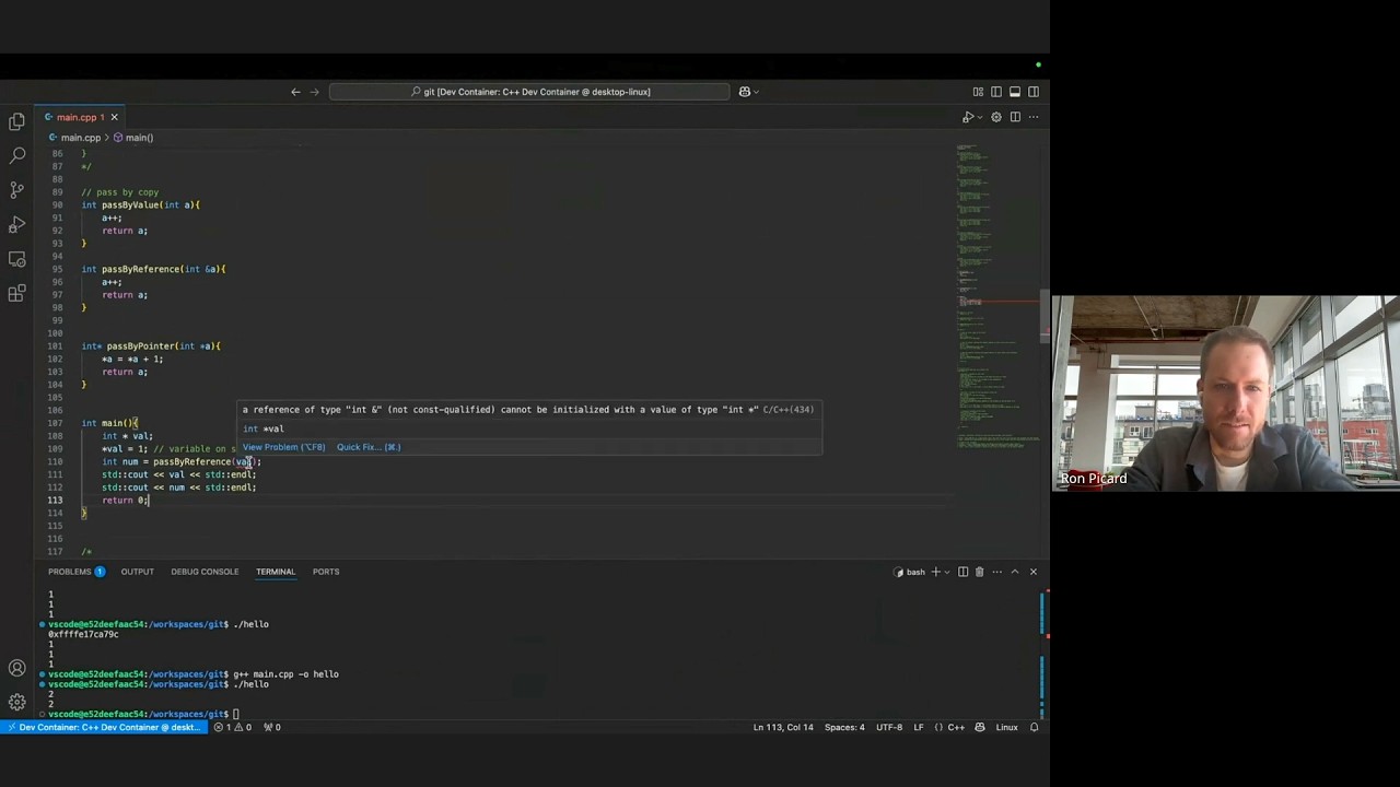 Software Lessons Session 19: Programming in C++: Pass by Reference, Pointer, & Value Part 2