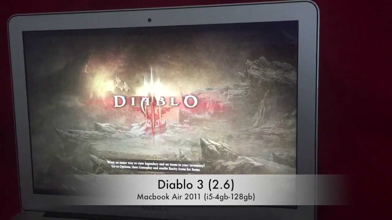 Diablo 3 - [Macbook Air 2011] - Intel HD 3000 - [Mac OS Sierra]