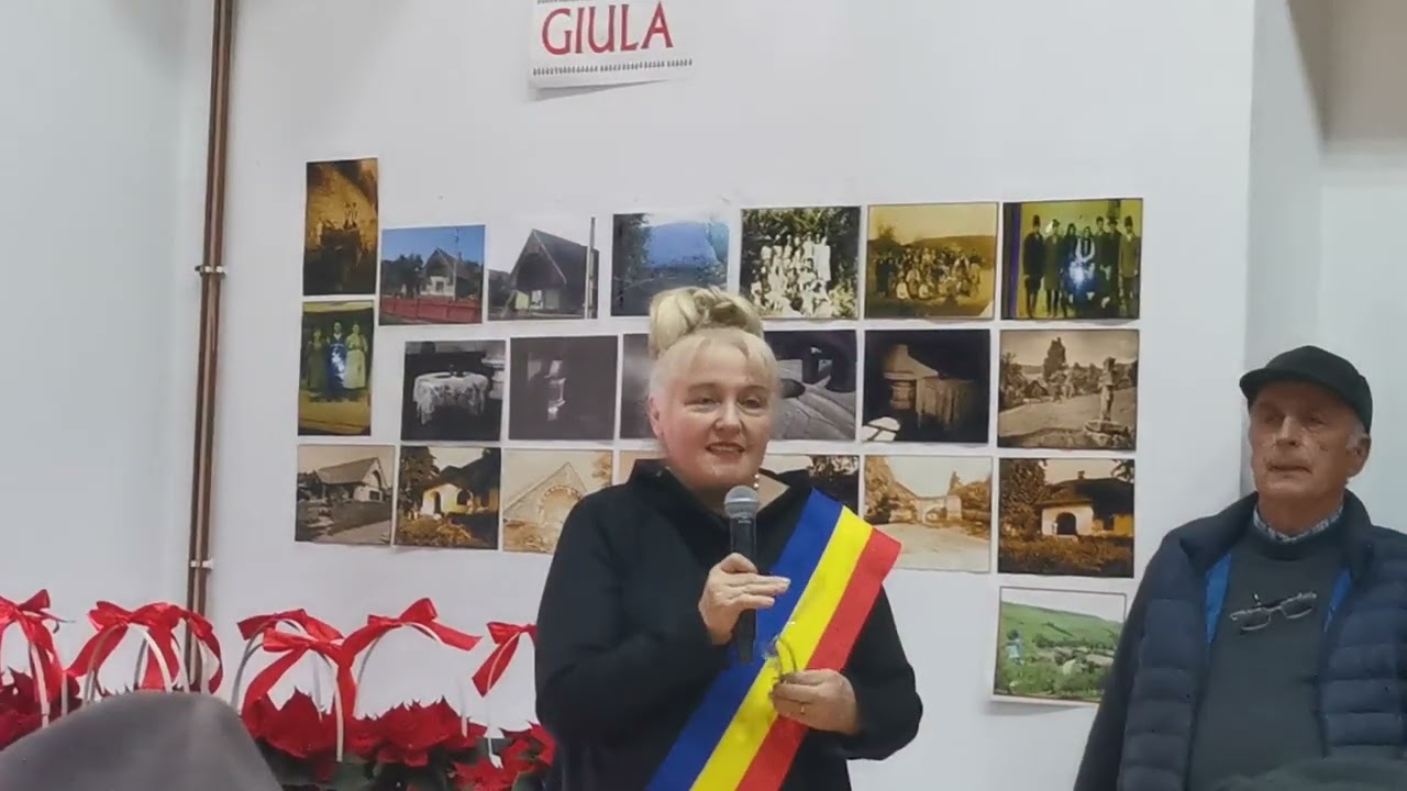 Cuv&icirc;nt de deschidere Primar Mariana Secară, Primăria Borșa, Cluj la Concertul de Colinde Ediția a 3