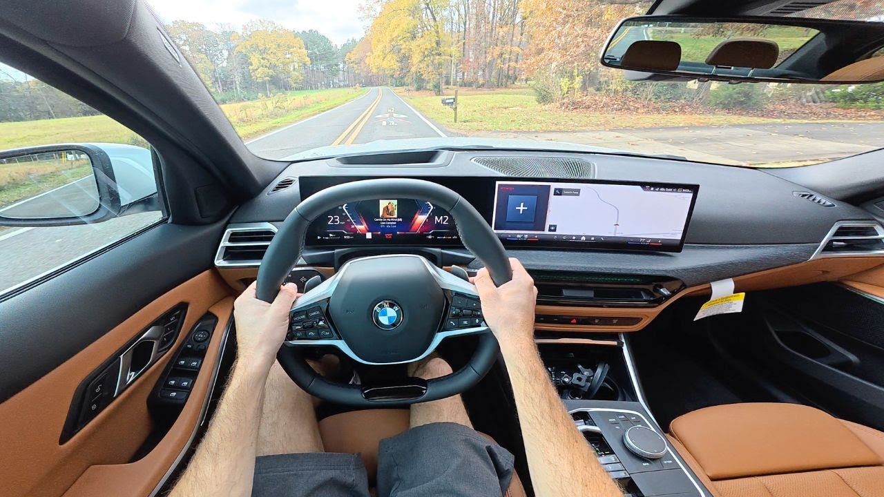 2025 BMW 330i: POV Drive, Walkaround and ASMR