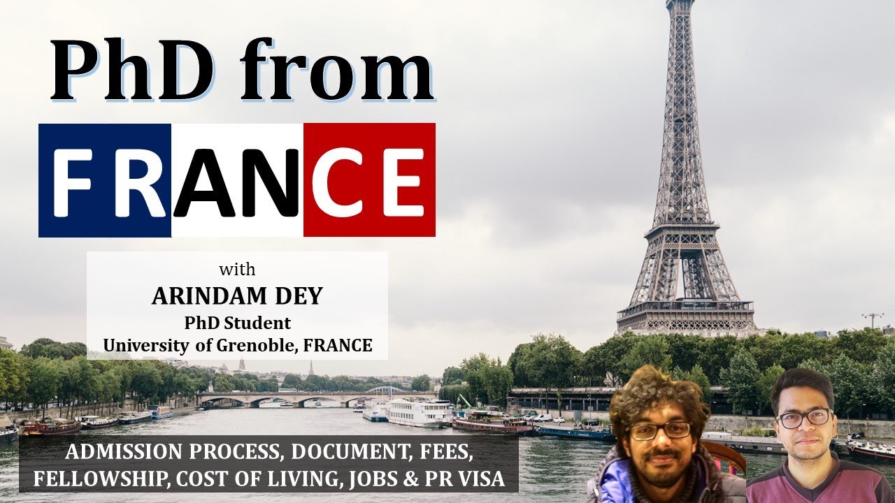 PhD from FRANCE ft. ARINDAM || Admission, Documents, Fee Fellowship, Jobs, PR VISA || by Monu Mishra