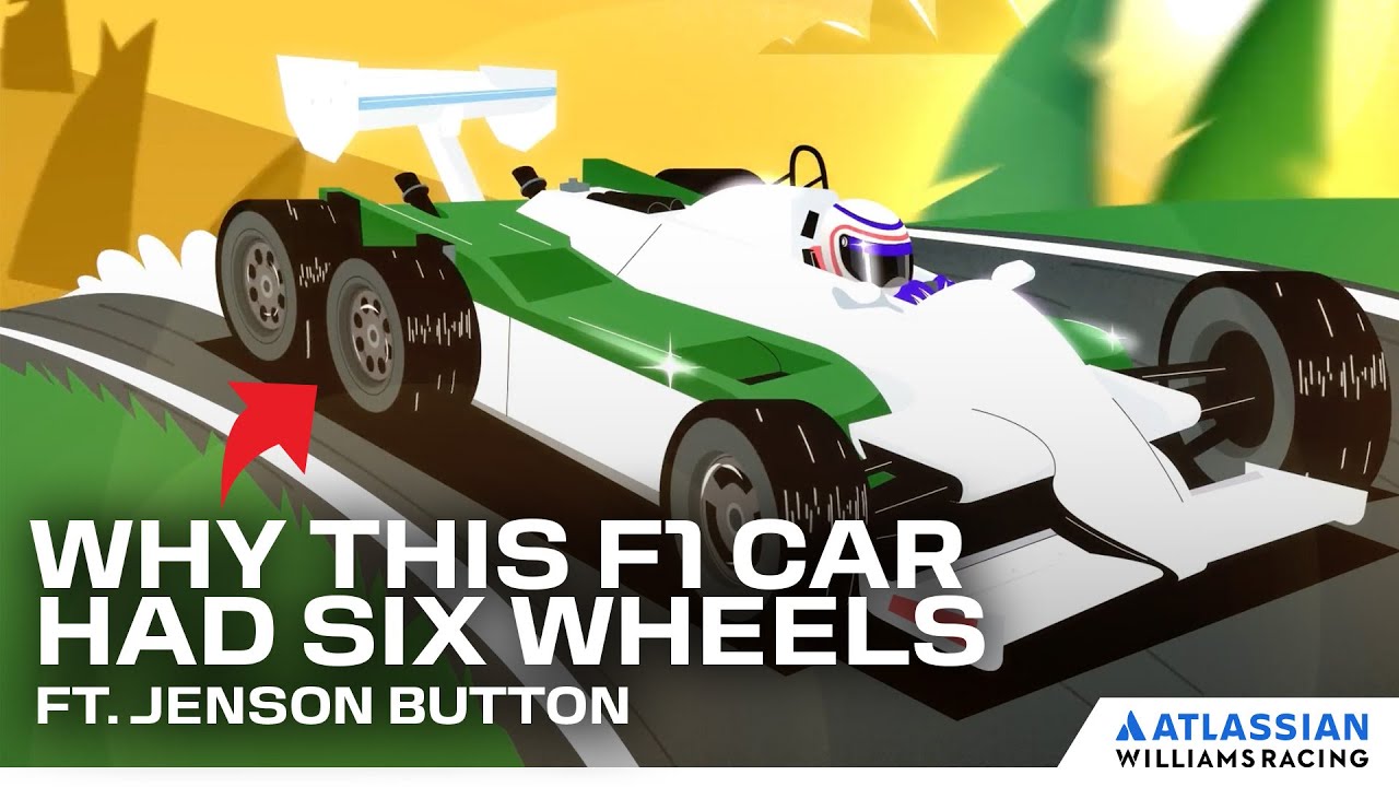 Why This F1 Car Had SIX Wheels! Ft. Jenson Button
