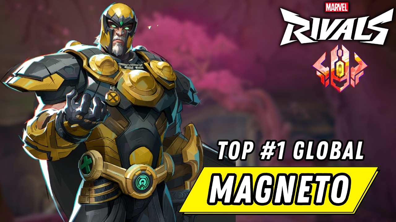 🧲TOP #1 MAGNETO • Tones • MARVEL RIVALS