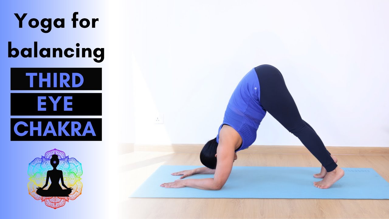 Yoga for Third Eye Chakra | 20 mins Yoga Practce to Balance Ajna Chakra for Inner Wisdom & Intuition