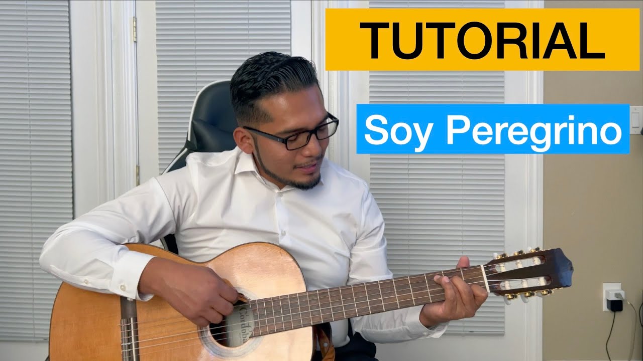 COMO TOCAR SOY PEREGRINO EN GUITARRA TUTORIAL-Coritos Conmigo