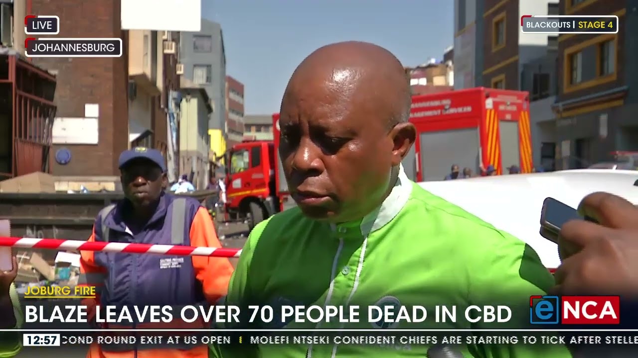 Joburg CBD Fire | Death toll in Marshalltown fire expected to rise
