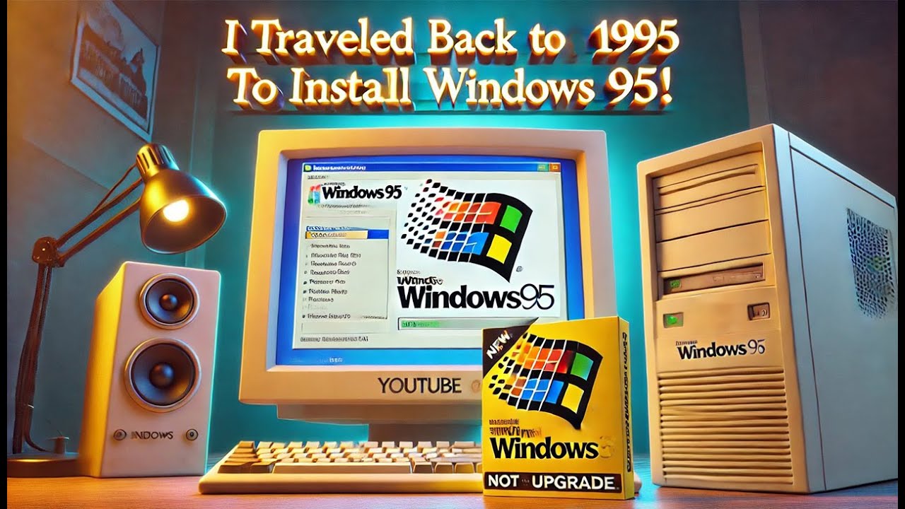 I Traveled Back to 1995 to Install Windows 95 on My Computer!
