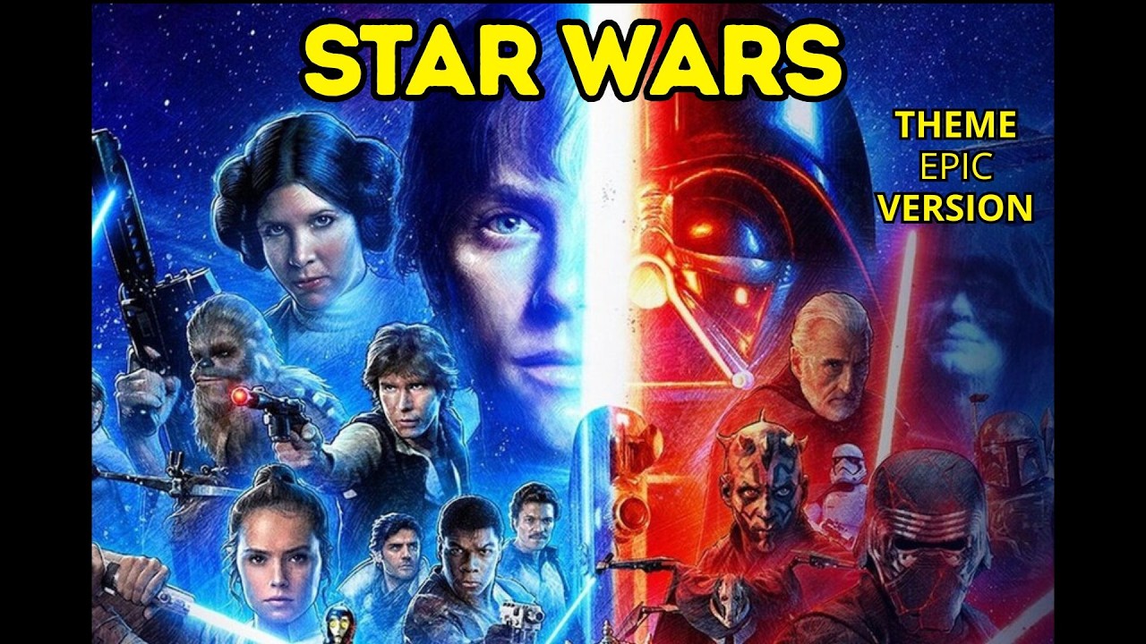 STAR WARS Soundtrack Hans Zimmer Remix 🎬  Theme Song Epic Version Tribute Soundtrack