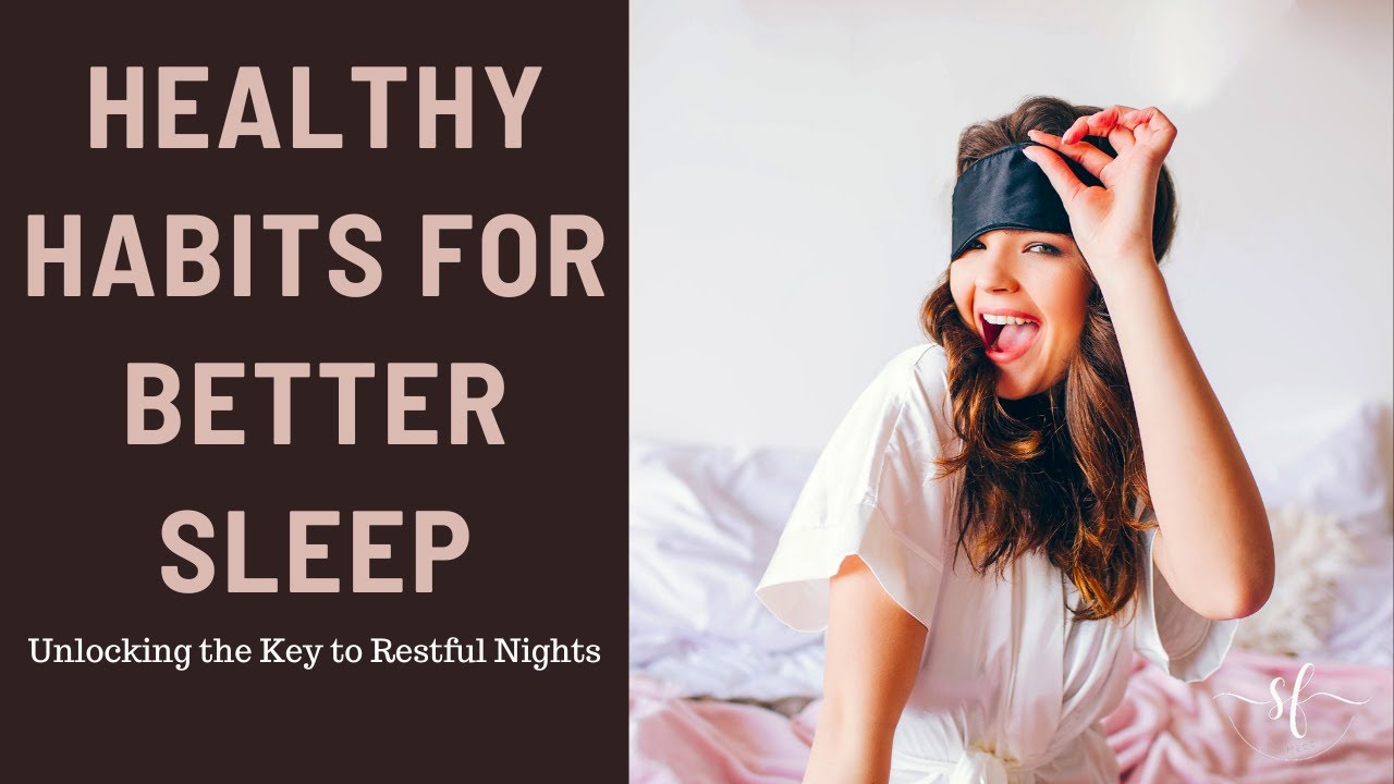 Healthy Habits for Better Sleep | SF H&F | #sleep #health #fitness #trending
