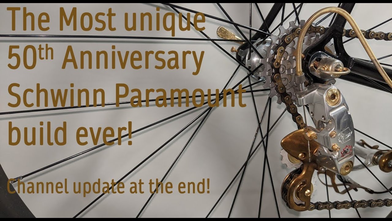 The most unique 1988 Schwinn Paramount Anniversary edition ever! Plus Ragbrai announcement.