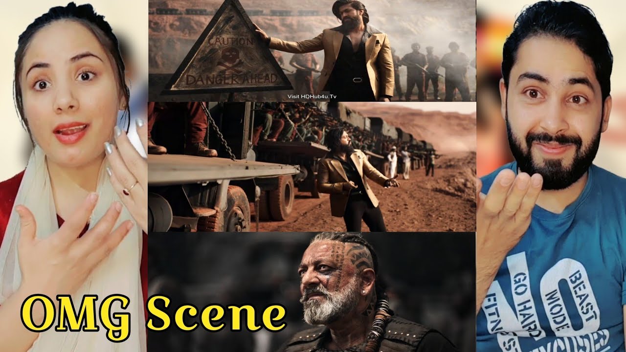 KGF Chapter 2 Movie Pakistani Reaction, Part 8, Hindi Dubbed, Yash, Sanjay Dutt, Raveena Tandon