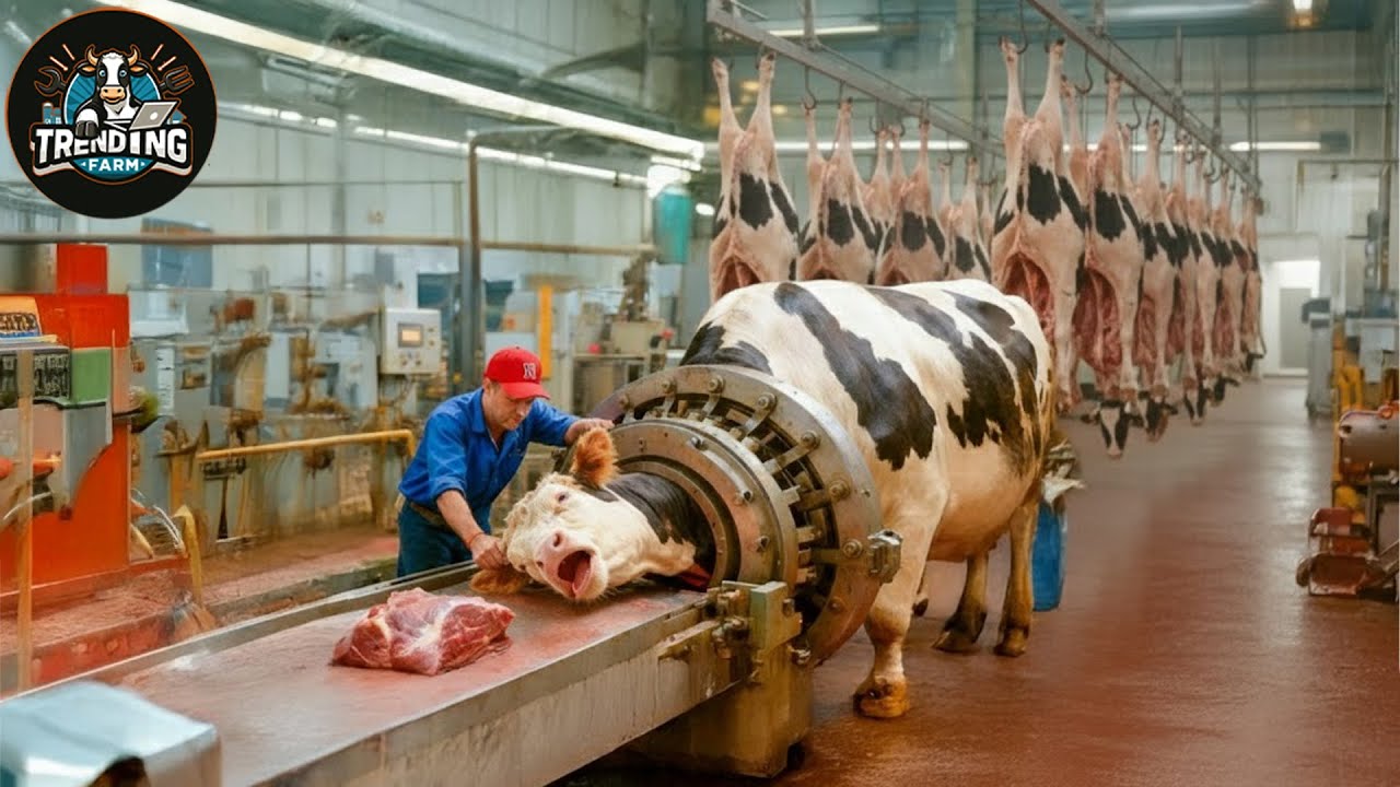 Внутри пищевой фабрики: как перерабатывают 15 миллионов голов крупного рогатого скота на заводах ...