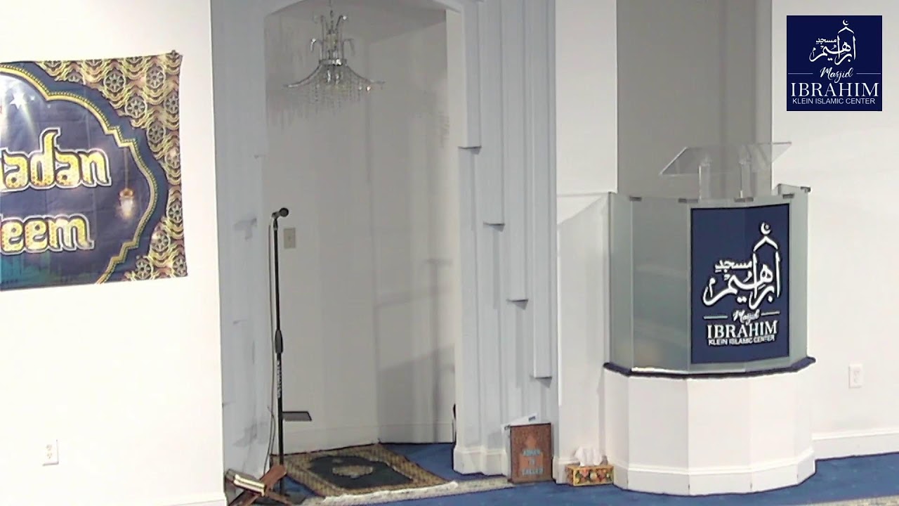 Masjid Ibrahim's Live broadcast - 2nd Ramadan 3rd Isha & Taraveeh